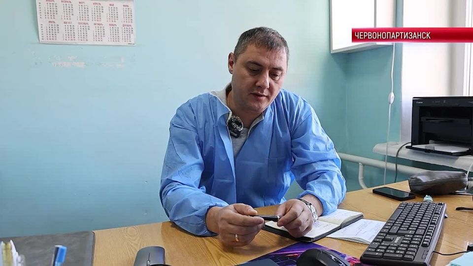 Красноярские врачи провели приём в Червонопартизанской больнице