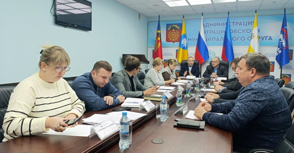 В Антраците состоялось выездное рабочее совещании с Министром природных ресурсов и экологии ЛНР