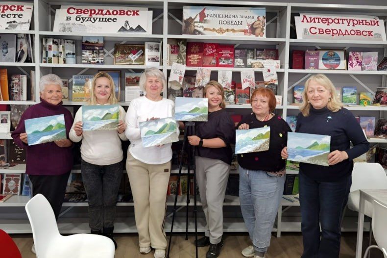 Творим вместе: арт-терапия в библиотеке им. В.П. Астафьева