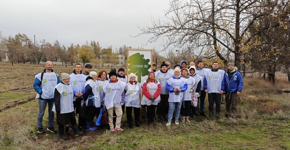 В рамках Всероссийской акции «Сохраним лес» в Северодонецком лесничестве высадили более 2 тысяч саженцев березы