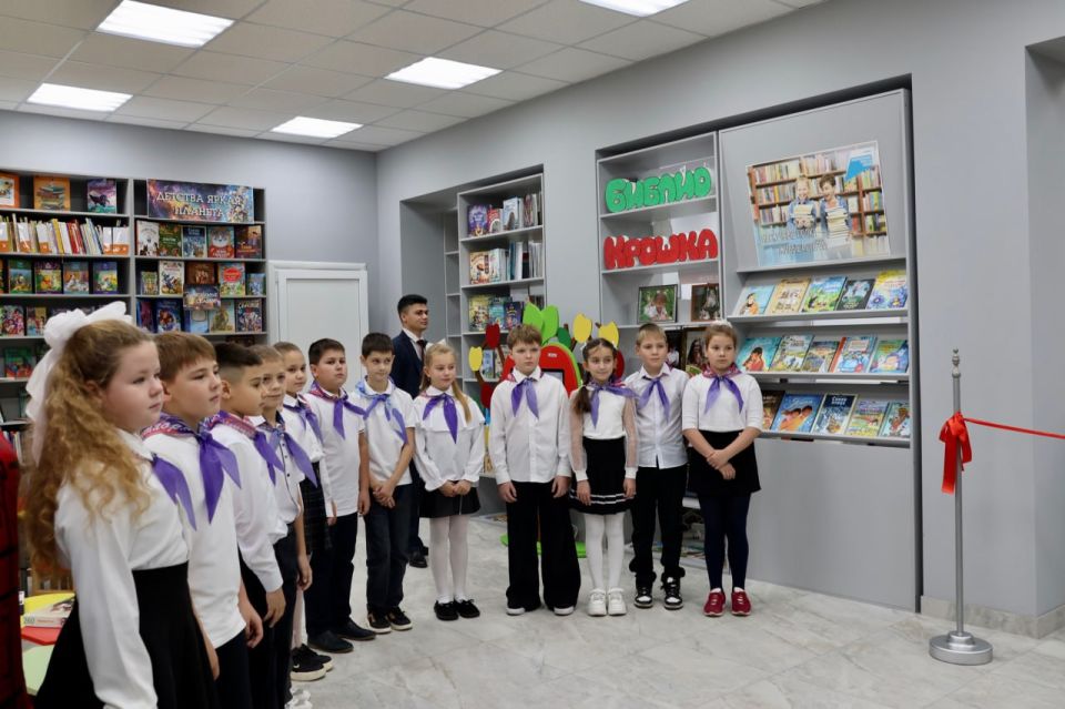 В Свердловске открыли модельную библиотеку нового поколения для детей