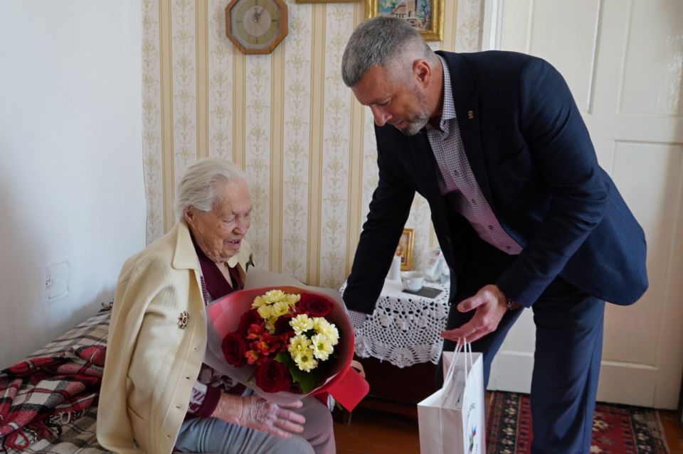 Андрей Сухачев: Сегодня 98-й день рождения встречает ветеран ВОВ Полина Леонтьевна Солохина