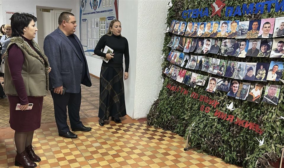 Андрей Рубанцов: В Ясеновской гимназии им. Ю.В. Стеценко воспитывают настоящих патриотов!