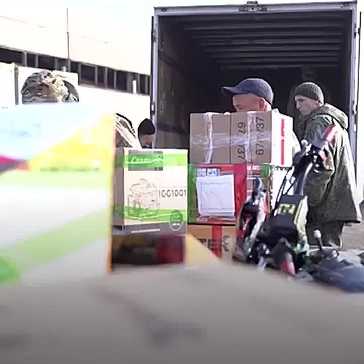 Из Тувы с заботой: в ЛНР отправился гуманитарный груз