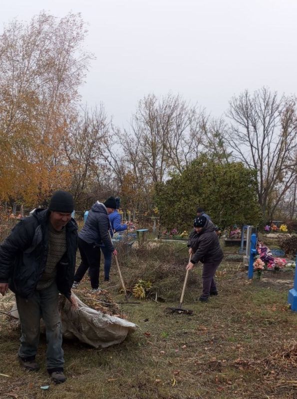 Владимир Чернев: В рамках подписанного постановления о благоустройстве территорий кладбищ в округе проведены масштабные мероприятия