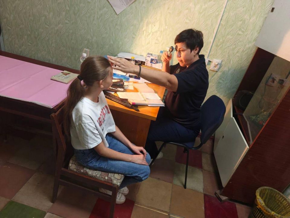 Оренбургские доктора работают в Перевальском округе