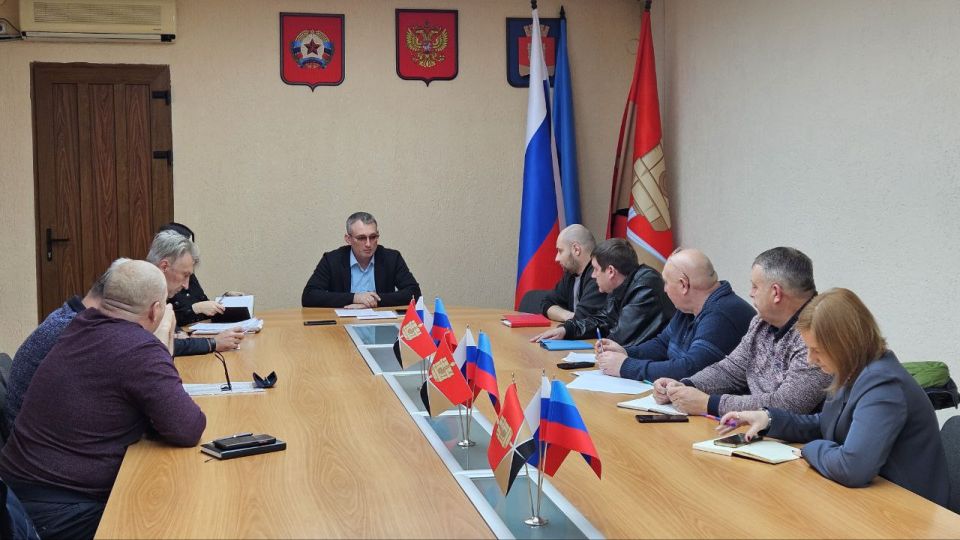 Состоялось заседание штаба по прохождению отопительного периода под председательством первого заместителя Главы администрации городского округа город Алчевск Руслана Андрианова