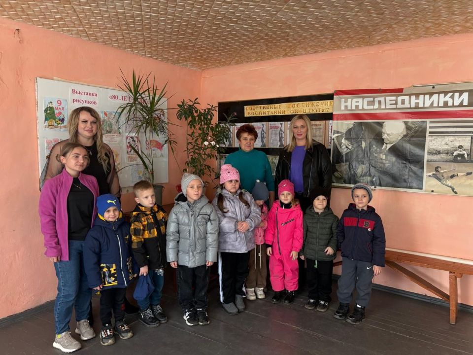 Воспитанники детсада «Ладушки» посетили Центр детского юношеского туризма и краеведения