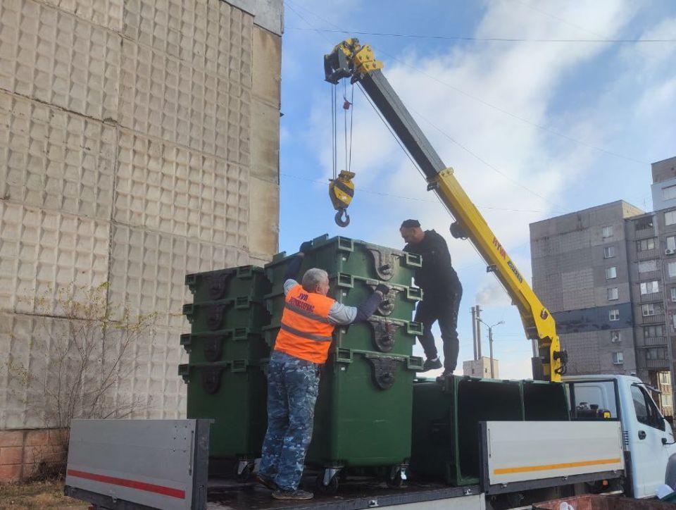 Светлана Гребенькова: Новые контейнеры для сбора ТКО устанавливаем во дворах