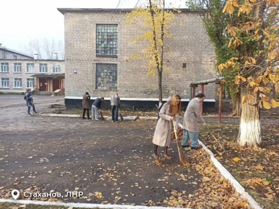 Стаханов, Антрацит и Ставропольский край вместе приняли участие в акции по благоустройству