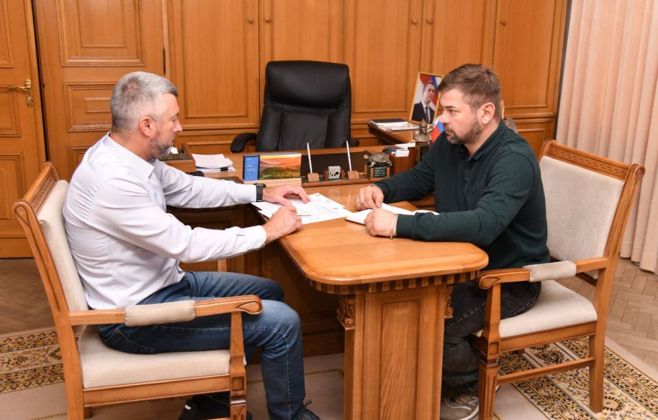 В Свердловске состоялась рабочая встреча представителя Минприроды ЛНР с Главой Свердловского муниципального округа Луганской Народной Республики