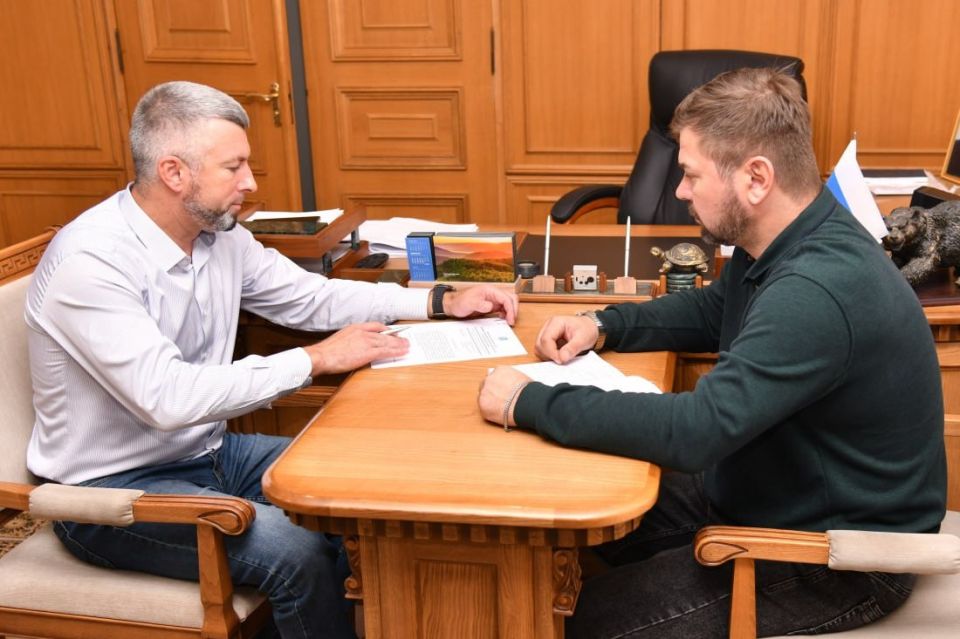 Андрей Сухачев: В ходе рабочей встречи с Алексеем Кайгородовым, начальником отдела использования охотничьих ресурсов, животного мира, особо охраняемых природных территорий и объектов Красной книги Минприроды ЛНР, рассмотрели...