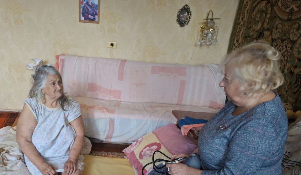 Депутат Совета и активисты партии «Единая Россия» посетили почётного гражданина города