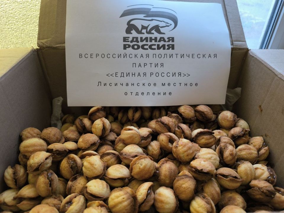 Поздравление военнослужащих СВО от лисичанских единороссов ко Дню народного единства