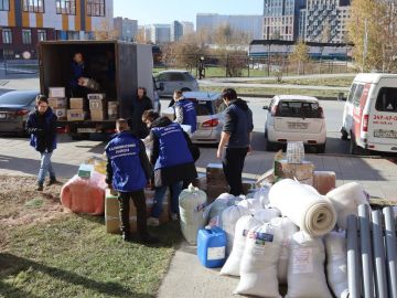 При содействии «Единой России» из Калининского района г. Новосибирска был отправлен груз в ЛНР