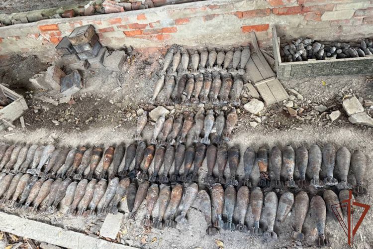 Росгвардейцы в ЛНР обнаружили и уничтожили более 450 боеприпасов