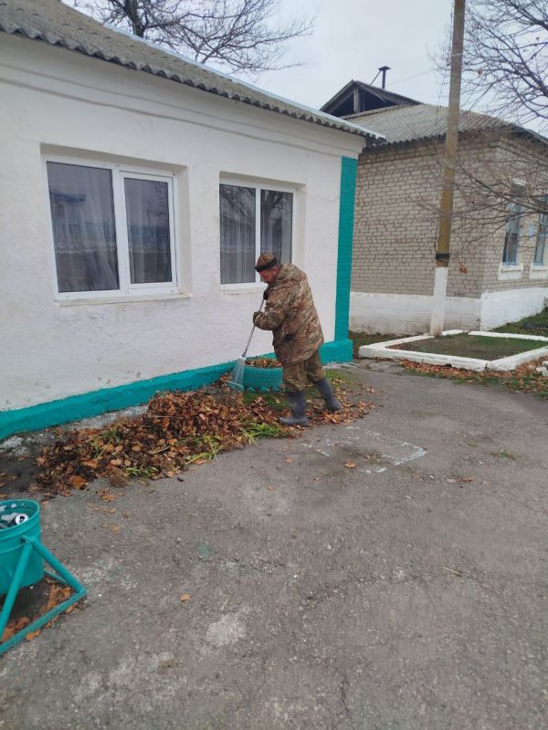 В селе Благовка продолжаются работы по благоустройству