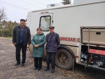 Мобильный флюорограф Марковской центральной районной многопрофильной больницы работал в с. Кабычевка