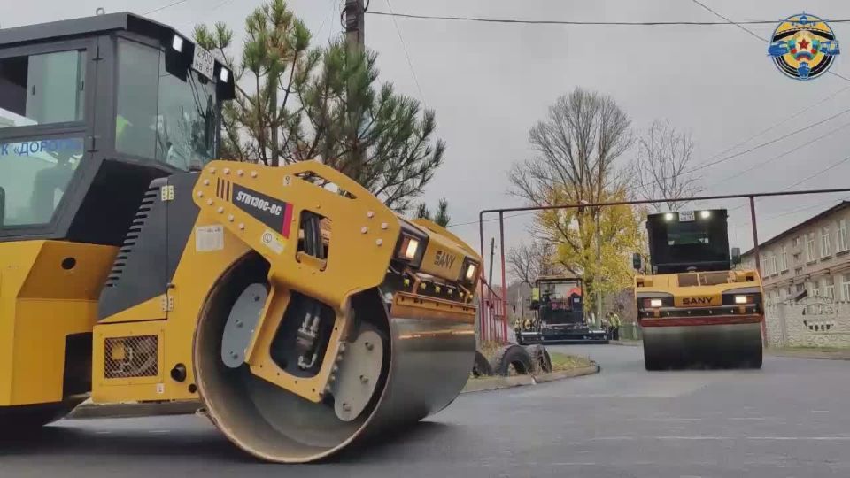 Более 19 км покрытия уложено в Брянке