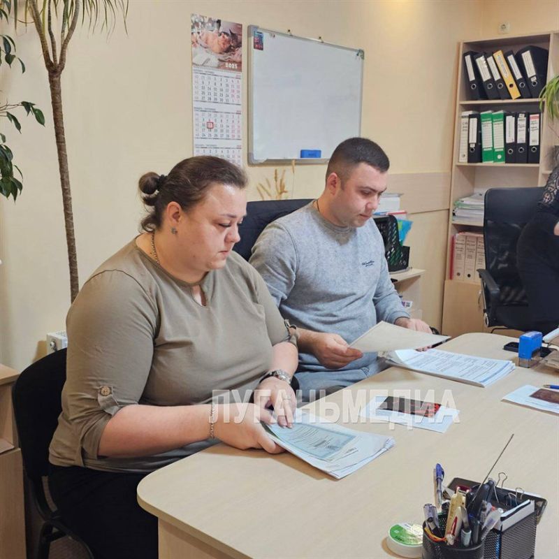 Представители Министерства сельского хозяйства и продовольствия ЛНР и Роскадастра осуществили выездное мероприятие в Шульгинку Старобельского муниципального округа