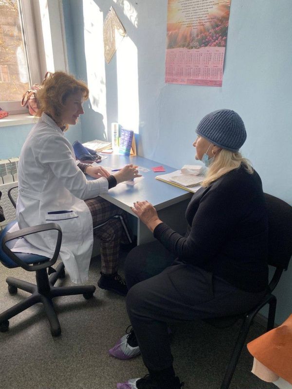 Андрей Губарев: Медицинские работники из Калуги провели осмотры пациентов в Нижнем