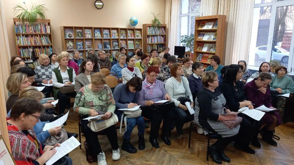 Сотрудники Первомайской библиотеки приняли участие в семинаре, организованном шеф-регионом