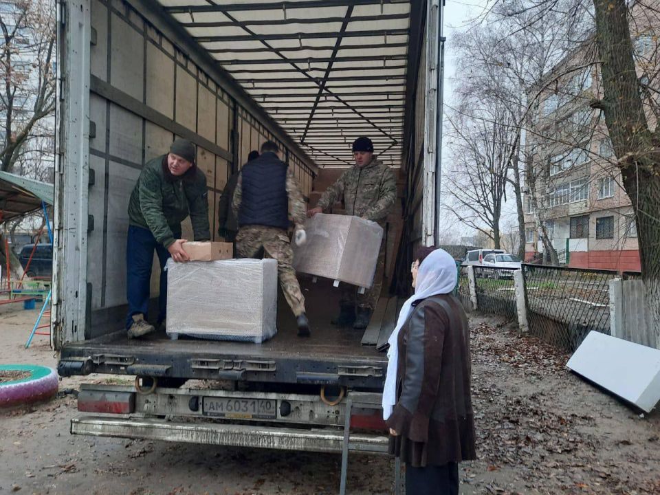 Андрей Губарев: В Первомайск доставили гуманитарный груз из Калужской области