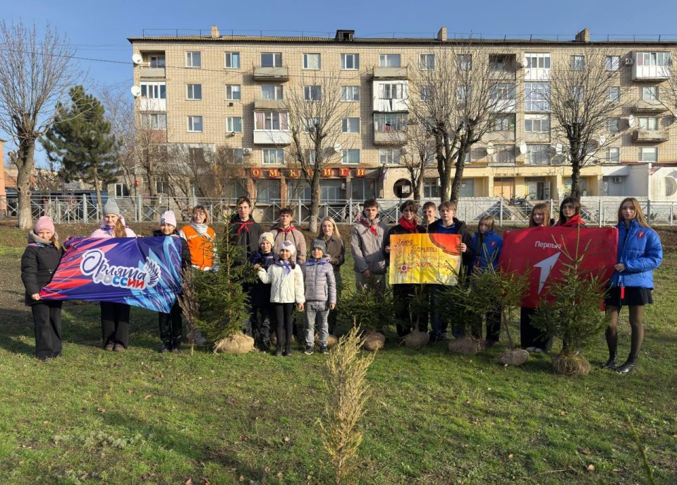 Патриотическая Акция «Аллея Памяти» в Марковке