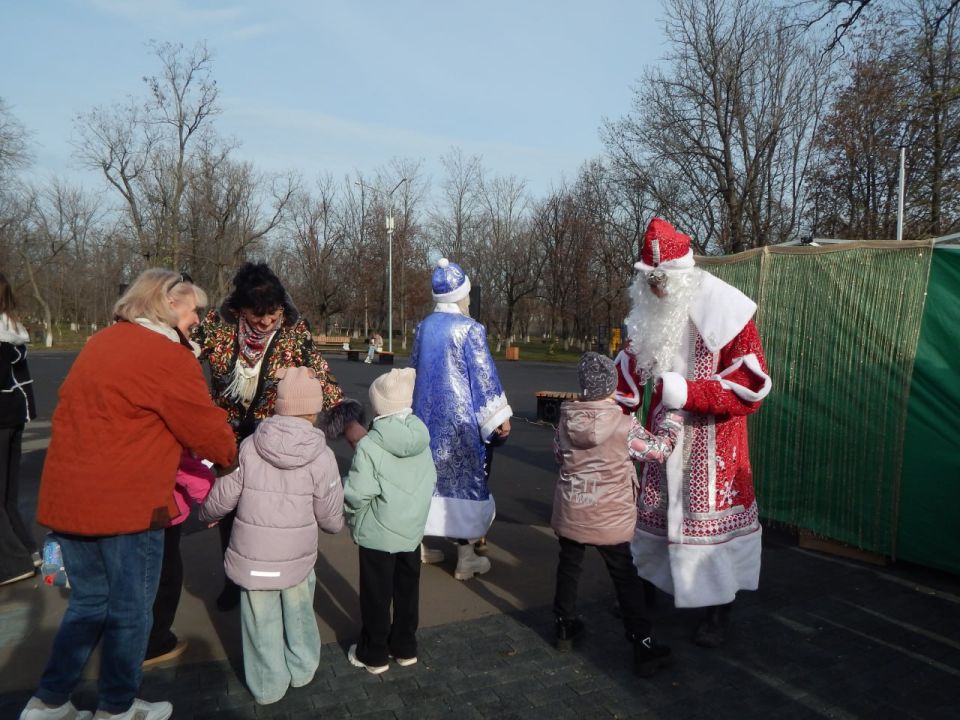 Волшебный День Рождения Деда Мороза в Краснодоне!
