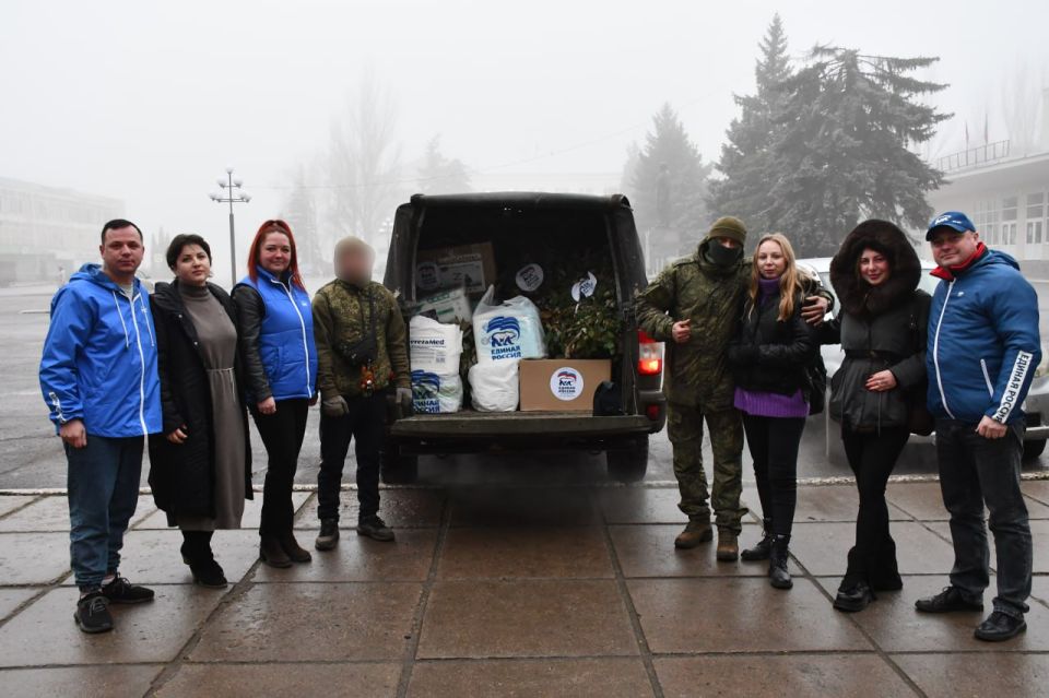 Первомайские единороссы передали гуманитарную помощь в зону СВО