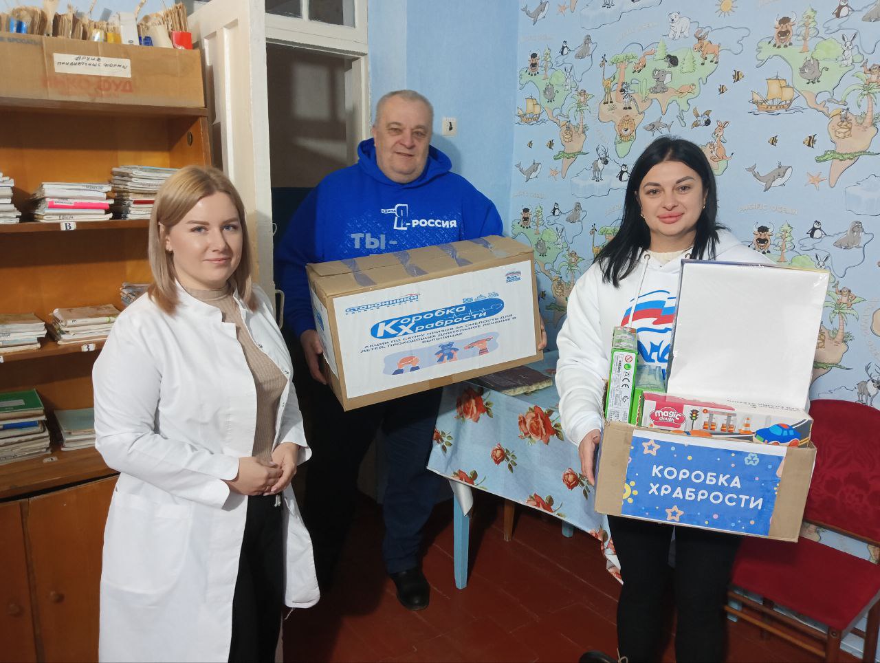 Ольховская амбулатория пополнилась «Коробкой храбрости»