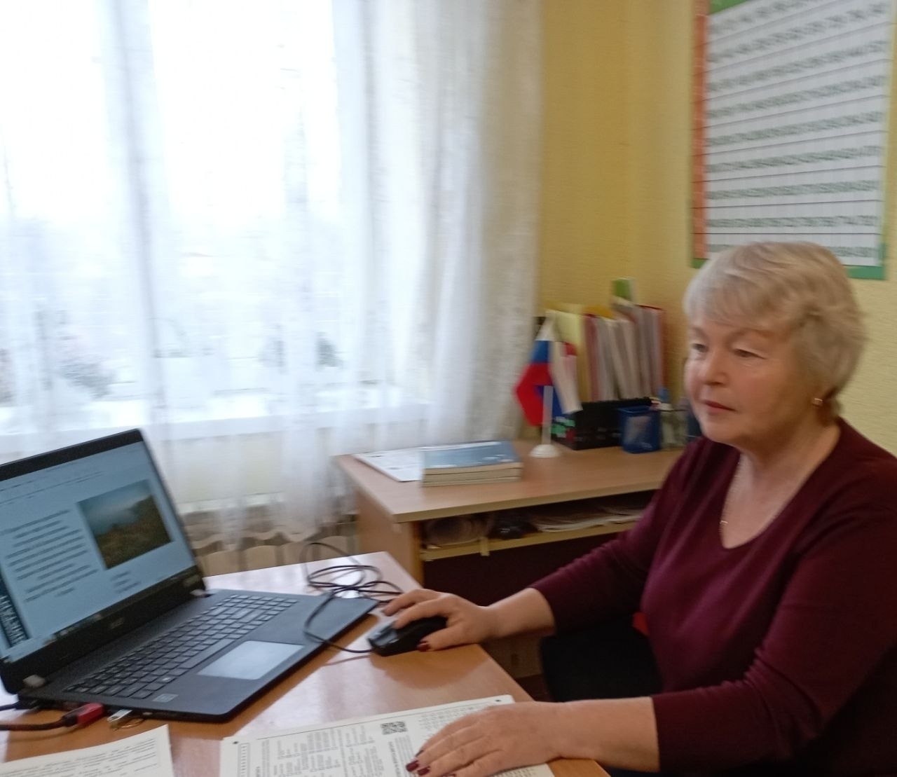 В Беловодском МО для учащихся школы провели «Географический диктант — 2025»