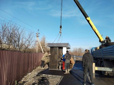 В Ровеньках автобусные павильоны от пгт