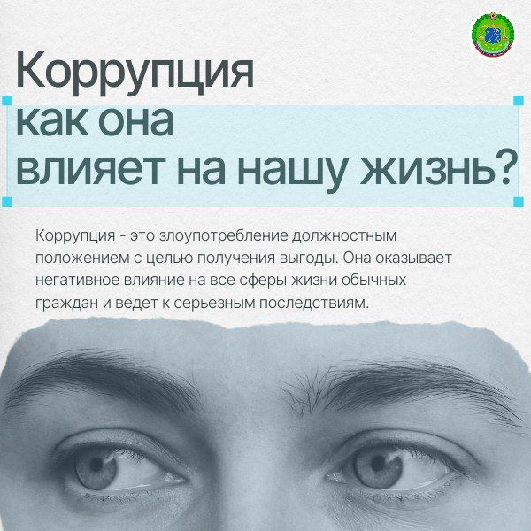 Коррупция как она влияет на нашу жизнь?