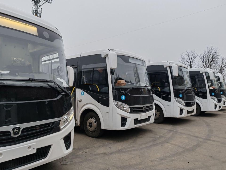 Вторая партия новых автобусов прибыла в ЛНР