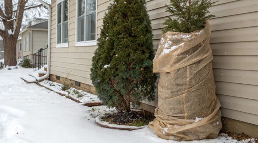 Сохрани елку, сосну и тую. Что нужно сделать с деревом с наступлением холодов