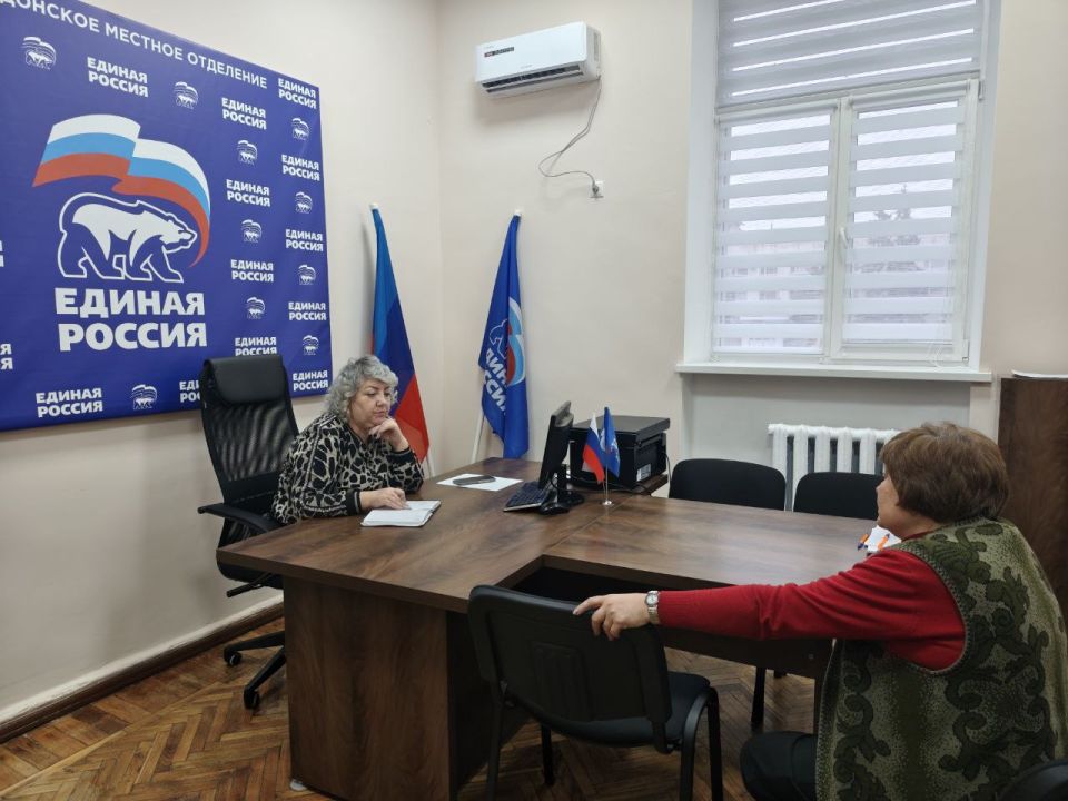 Сегодня состоялся приём граждан по вопросам социальной поддержки