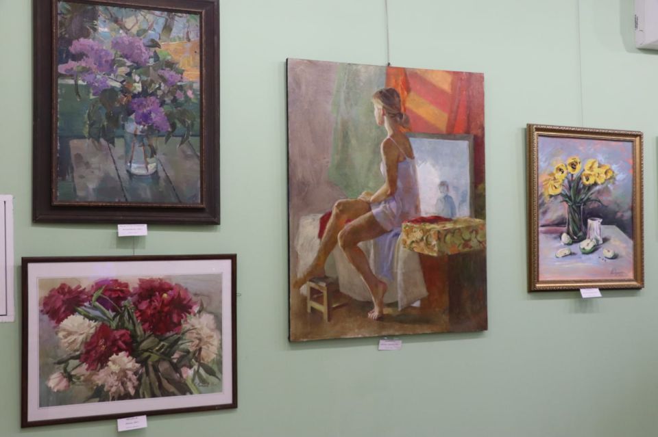 В Северодонецке открылась выставка картин художников из Рязани