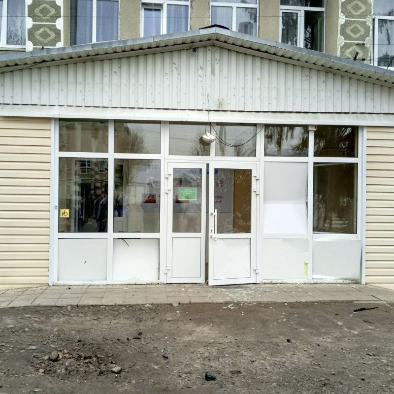 Атакована Сватовская центральная городская больница