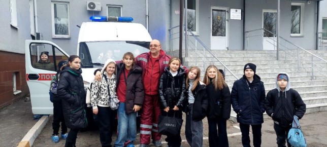 Профориентационная экскурсия прошла в Луганском центре медицины катастроф