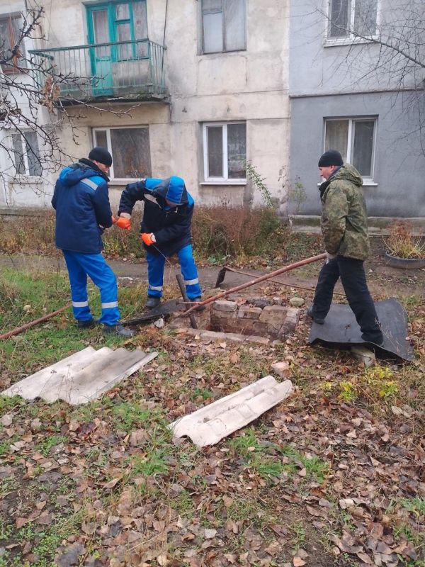 Ульяновские специалисты продолжают восстанавливать коммунальную инфраструктуру в Лутугинском муниципальном округе