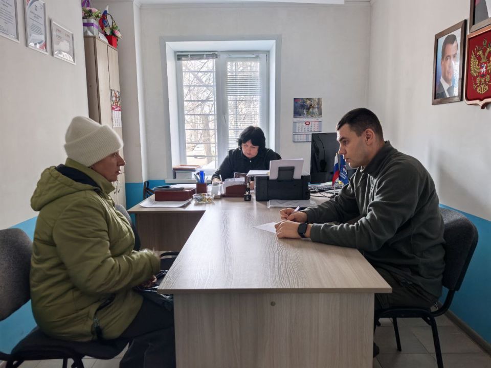Выездной приём в Рубежном прошёл успешно несмотря на трудности