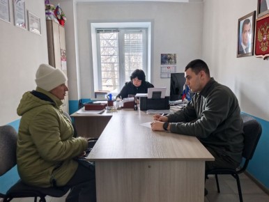 Выездной приём в Рубежном прошёл успешно несмотря на трудности
