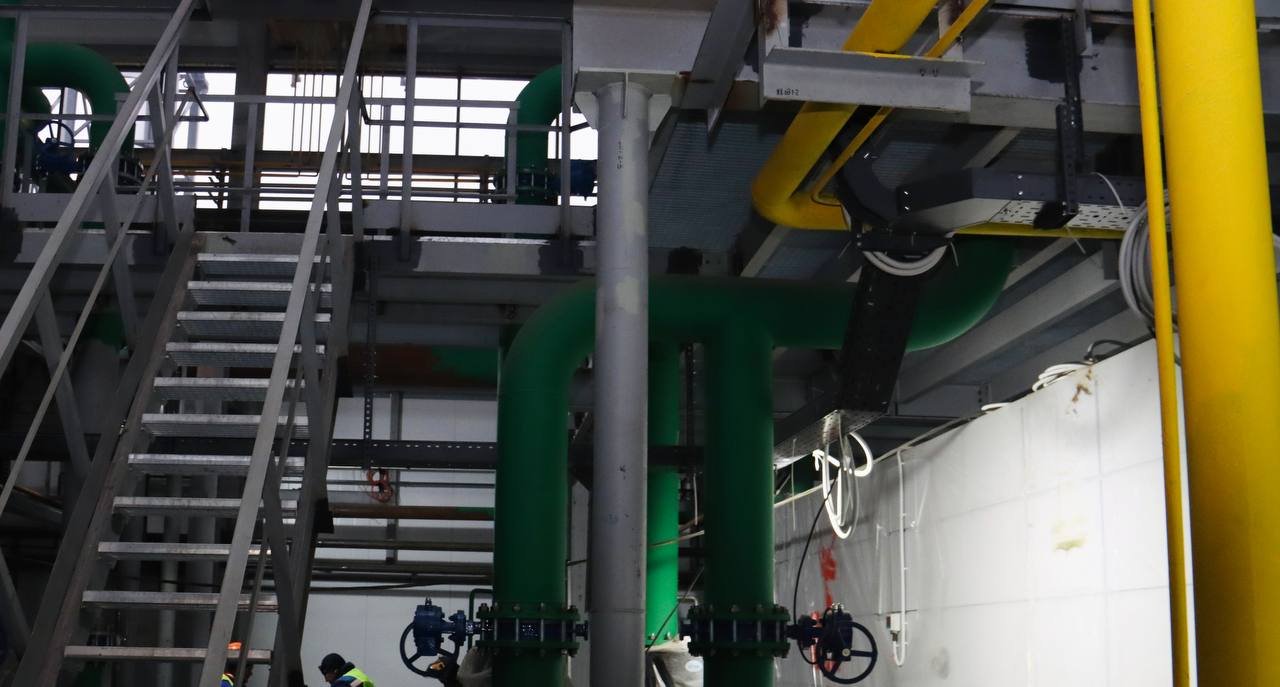 Заместитель председателя правительства РФ Марат Хуснуллин в Северодонецке в ЛНР обсудил вопрос теплоснабжения