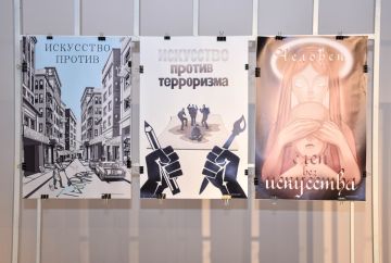 В ЛГАКИ им. М. Матусовского открылась выставка «Искусство против терроризма»