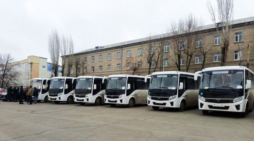 ЛНР получила третью партию автобусов малого и среднего классов