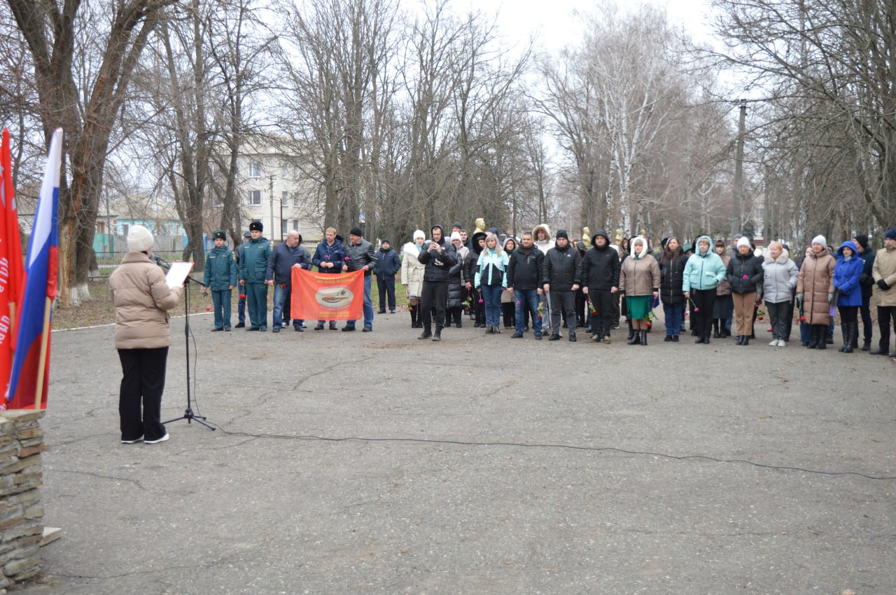 9 декабря в Белокуракинском муниципальном округе состоялся торжественный митинг, посвящённый Дню Героев Отечества