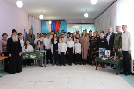 В Мусиевском УВК состоялось знаменательное событие – торжественное открытие "Парты Героя", посвященной нашему земляку, участнику специальной военной операции