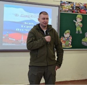 Евгений Шаталин: Принял участие в мероприятии «Рубежанской ОШ №3», посвящённом Дню Героев Отечества