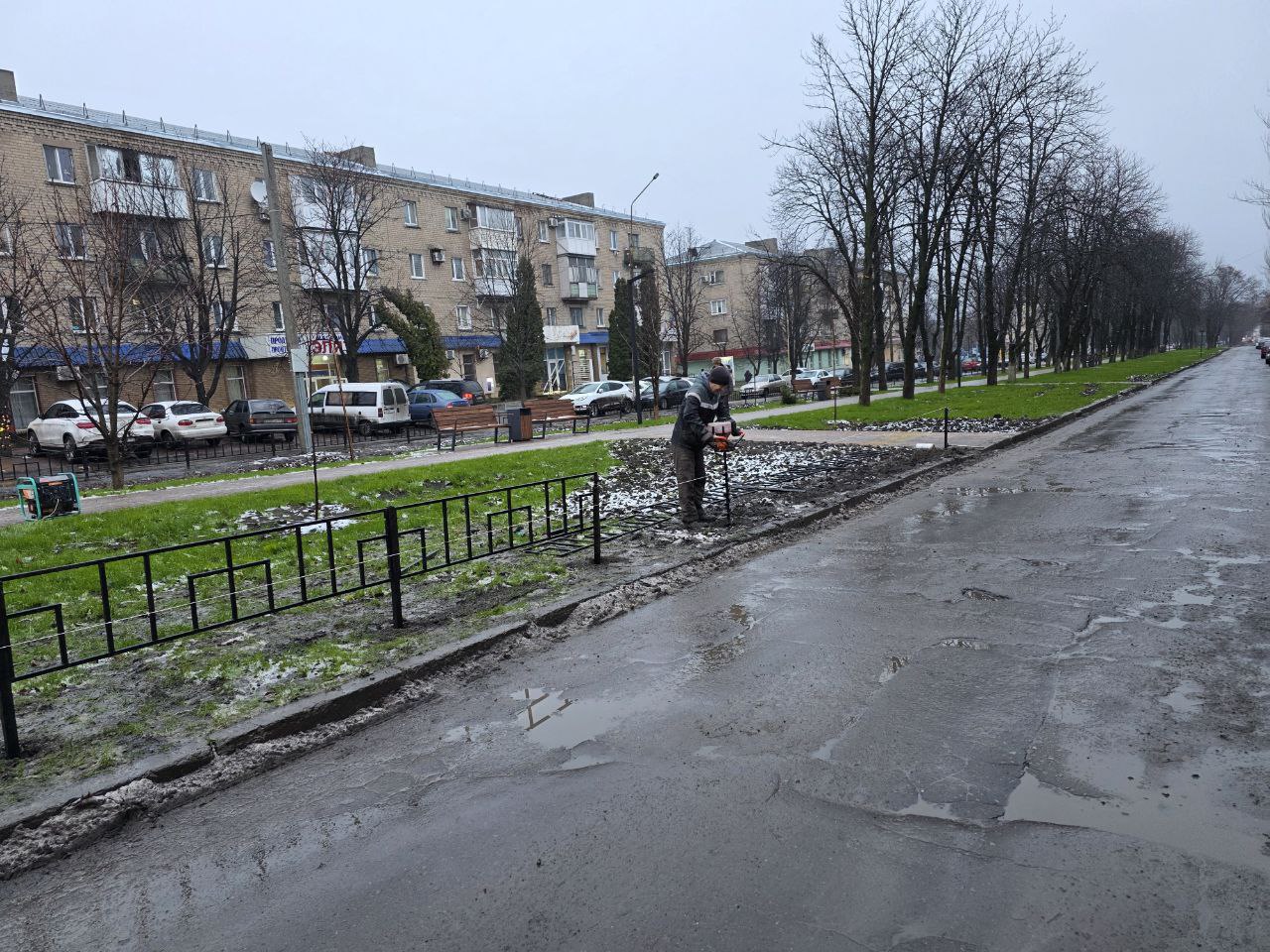 Андрей Рубанцов: В Ровеньках продолжается работа по обеспечению безопасности дорожного движения